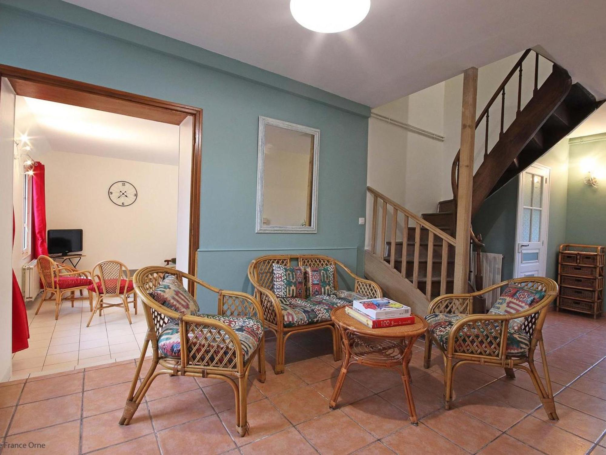 Maison Percheronne Spacieuse Avec Billard, Babyfoot, Et Jardin Clos, Animaux Bienvenus ! - Fr-1-497-65 La Mesniere Exterior foto